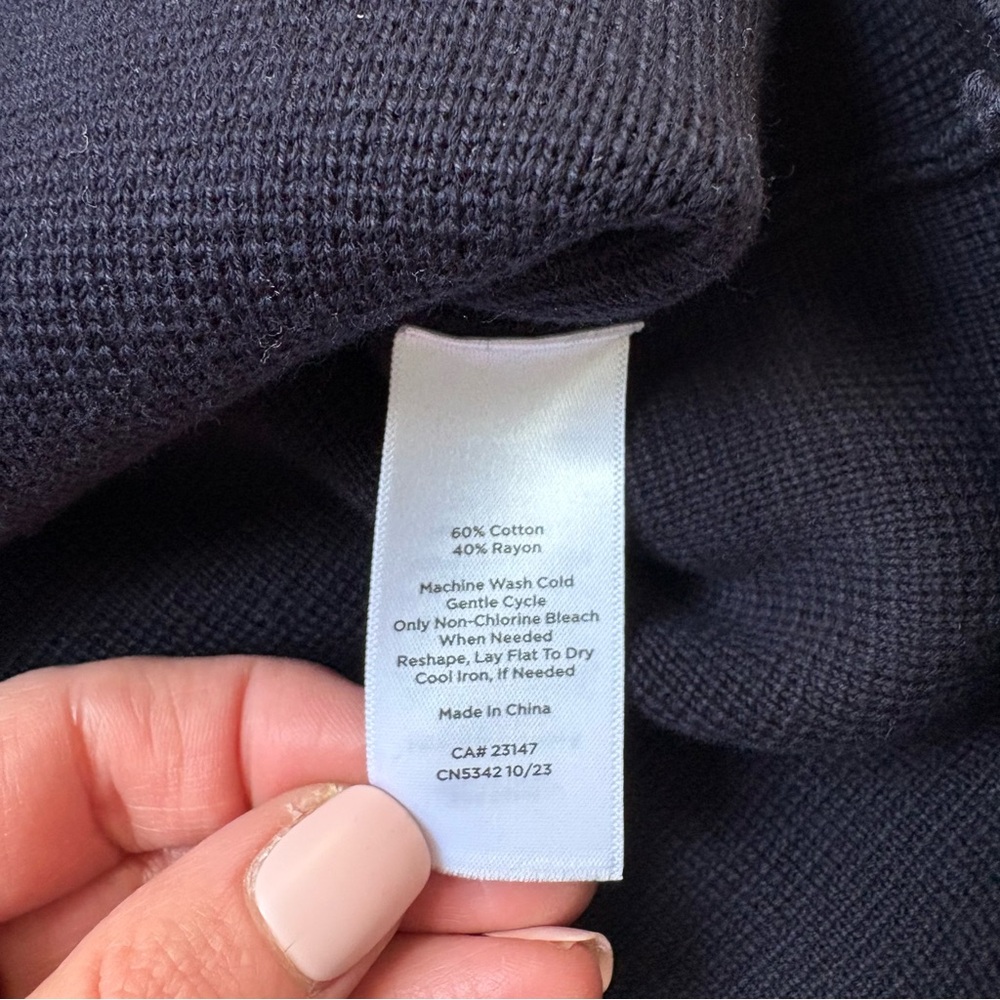 NWT Women’s Talbots Petite Double Breasted Stand Collar Seater Jacket Size Small - Picture 9 of 10